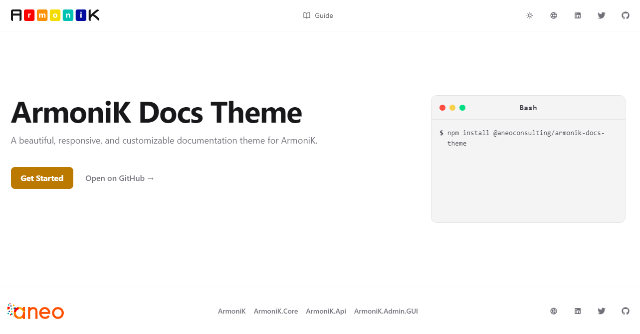 ArmoniK Docs Theme